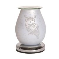Aroma Owl White Satin 3D Electric Wax Melt Warmer Extra Image 1 Preview